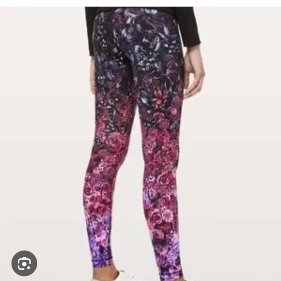 lululemon Dahlia Print Floral Pants - Picture 1 of 5